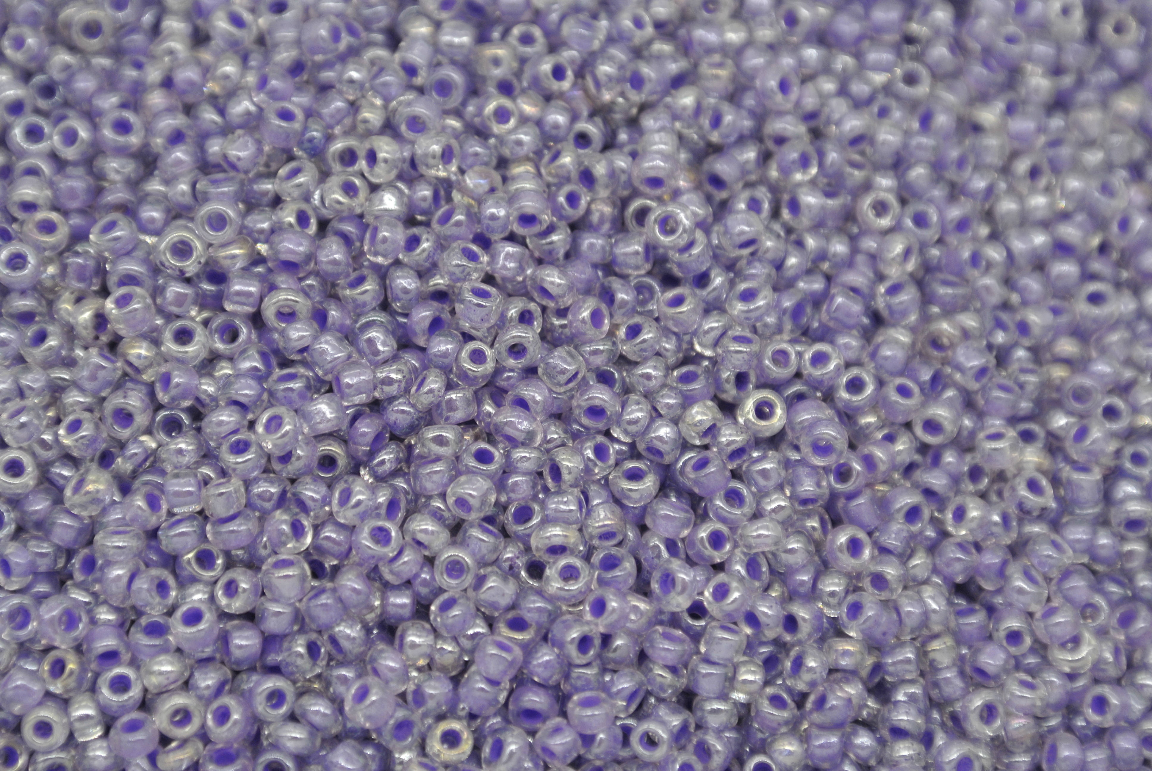 Seed Beads -11/0 size #276 Transparent Light Purple 1Pound